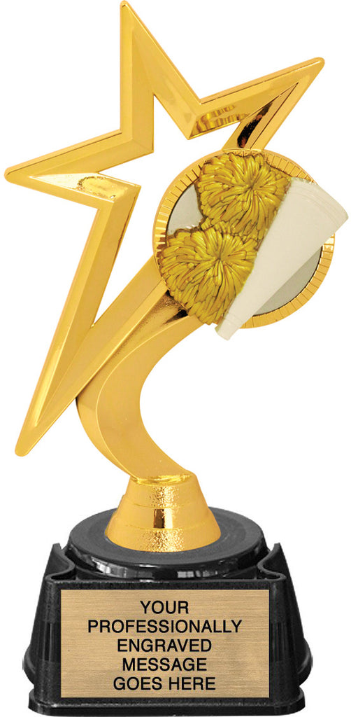 Cheer Gold Star Trophy [TGS7-CH]