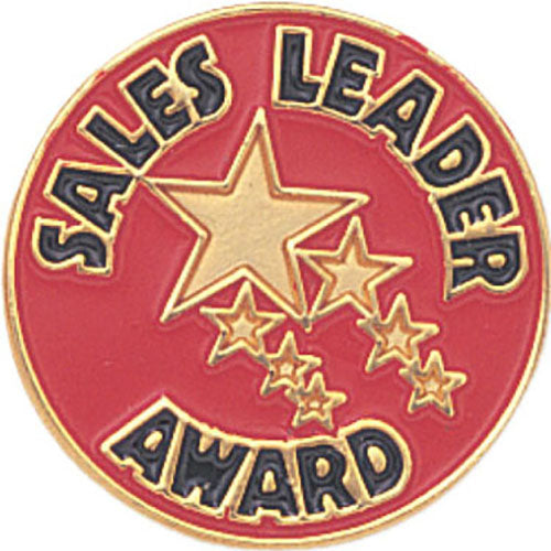 Sales Leader Award Enameled Round Pin [PCM-SRV-370]
