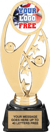 Teamwork Custom Insert Trophy on Synthetic Regal Base [TXRGi-J99]