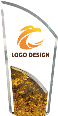 Custom Pearl Acrylic Flame  - 11x 5.25 inch [ARBPF-11-FC]