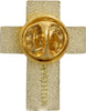 American Flag Cross Enameled Pin [PFLGRL1]