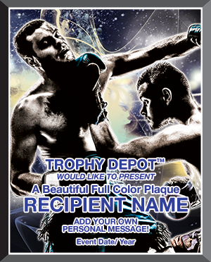 Boxing Graphix Plaque [PGFX912-BX]