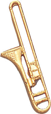 Trombone Gold Pin [PCM-MC-10]