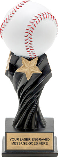 Baseball Twister Resin Trophy [RPTWST7-BS]