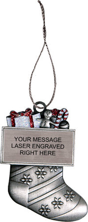 3D Christmas Stocking Ornament [XMSO-45]