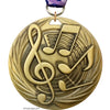 Music 2.75 inch Blade 3D Diecast Medal [MBD2-MC]