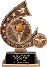 Victory Comet Resin Trophies [RCOM5-VY]