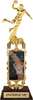 Basketball Lenticular Spinner Riser Trophy - Male [TLSR13-BKM]