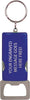4 Function Bottle Opener & Key Ring- Blue [BTOP032-BLU]