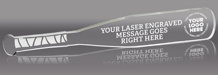 Acrylic Softball Bat Award - 21 inch [ABAT-SB-21-Q]