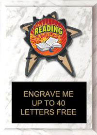 Resin Star Insert Plaque [PRBI68i]