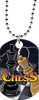 Chess Monster Dog Tag [DTXL-CS]