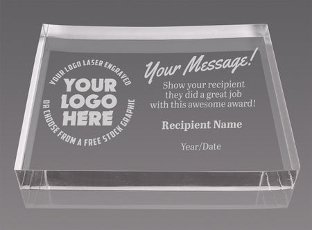 Colorado Paperweight Acrylic Award - 4.8x3.1 [ASTT-CO-Q]