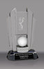 Optical Crystal Golf Award- 7.5 inch [CRG355]