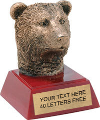 Bear / Cub Mascot Resin Themes Trophy [S471]