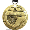 Triathlon 1.75 inch Blade 3D Diecast Medal [MBD1-TRI]