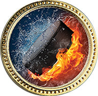 Hockey Round Insert Pin [P78RI-HK2]