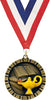 Knowledge 3D Rubber Graphic Medal [MRFC2-KN]