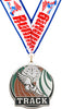 Track Enameled Medal [M2EP-TK-S]
