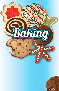 Baking- Cookies Plaque Insert [BBP-2047]
