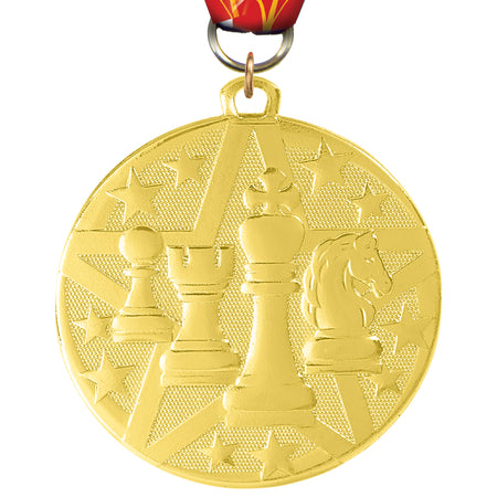 2" Chess Bright Superstar Medal [MJSS2-CS]