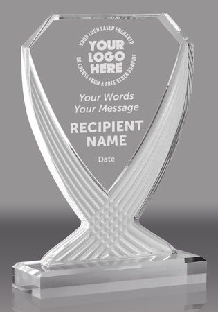 Diamond Vase Clear Acrylic- 9 inch [ADVS-CLR-9]