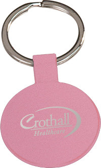 Round Metal Key Chain- Pink [KCRD114PK]