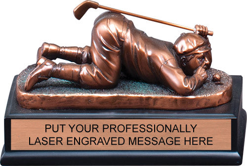 Comic Golfer Resin Trophy [RMB56]