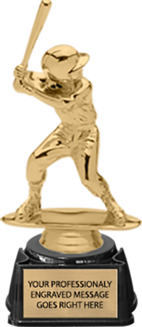 Baseball Junior on Black Base [TRBAS-JBS]