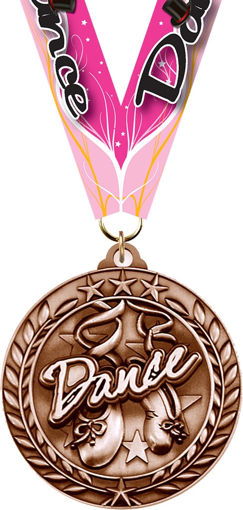 Dance Dimensional Medal- Bronze [MSW2-DC-B]