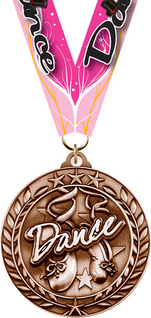 Dance Dimensional Medal- Bronze [MSW2-DC-B]