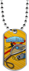 Racquetball Dog Tags [DTLAM2-RQTBL]