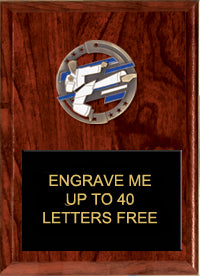 7"x9" Martial Arts Dimensional Color Plaque [PEM7-MA]