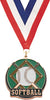 Softball Enameled Medal [M2EP-SB-B]