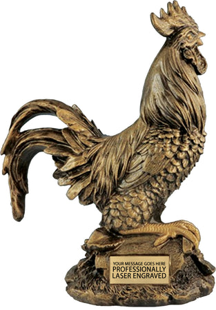 Rooster Resin Trophy - 10.5 inch [RM-297]