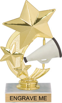 Cheer Shooting Star Spinning Trophy [TSSS6-CH]