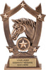 Horses Arch Resin Trophy - 6.25