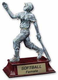 Softball Signature Series Resin Trophy [SSR6-SB]