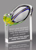 Rugby Splatters Acrylic Award- 4x5 inch [ASLM-45-RGBY-Q]
