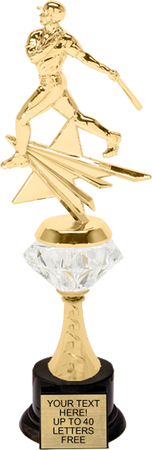 Baseball Rising Star Diamond Riser Trophy [TRDDRSS-11-BS]
