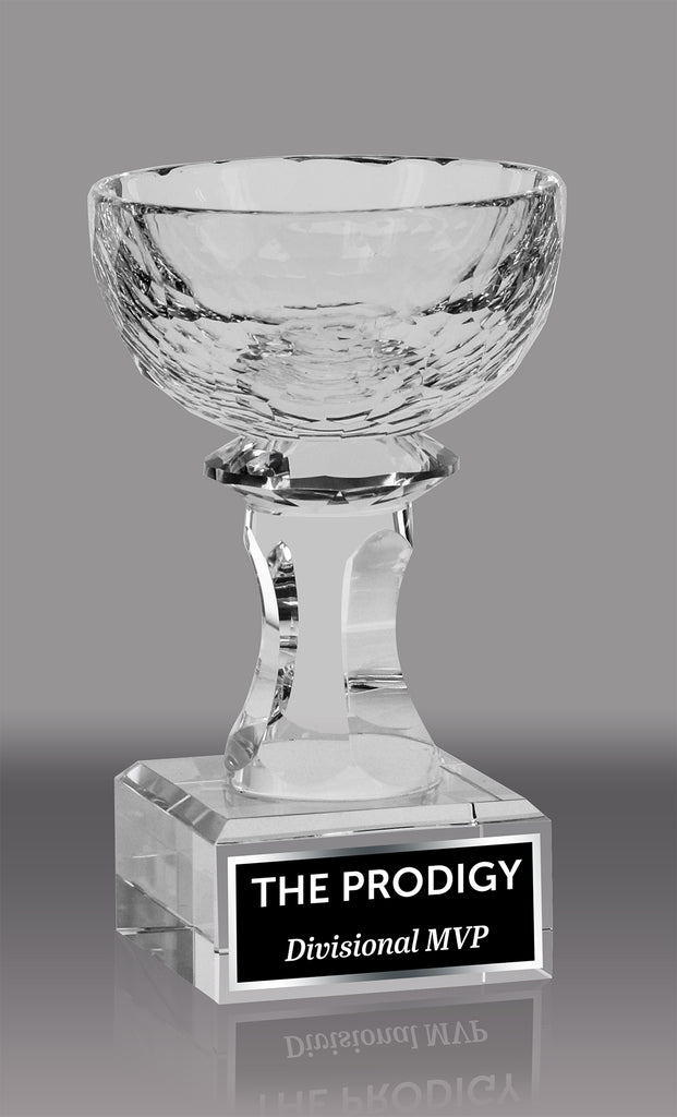 Crystal Aspire Bowl Award - 6 inch [CAB-6]