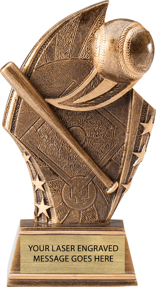 Baseball Star Sweeping Trophy [RSSW6-BS]