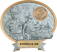 Marines Sport Legend Ovals [SLO8-MRNS]