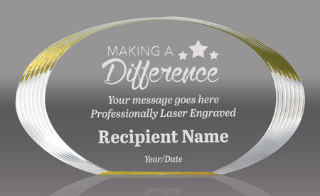 New World Award Acrylic- 9 x 5 inch [ANWA-M]