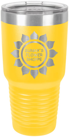 Polar Camel 30 oz. Ringneck Yellow Vacuum Insulated Tumbler w/Clear Lid [TVIJ317]