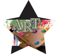 Education/Knowledge/Academics: Art Star Insert [ST-4337]