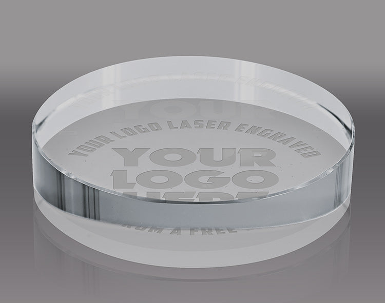 Crystal Round Paperweight Award [CF29PW-3-X]