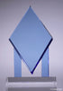 Crystal Blue Diamond Award - 9 inch [CM243-9]
