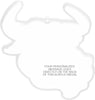 Bull Mascot Colorix-M Acrylic Medal [MACR375-BUL-Q]
