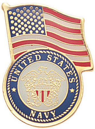 U.S. Navy Flag Pin [PCM-USA-155]